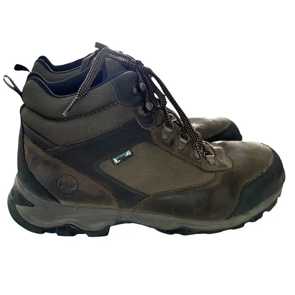 Timberland Keele Ridge Steel Toe Work Boots Brown Men's 14 W